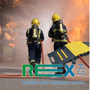 REX Products from rubber for industrial and rail applications